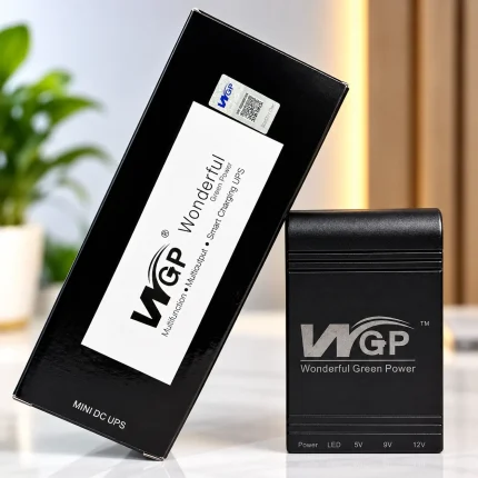 Original WGP Mini DC UPS 10400mAh – Multi-Output Smart Charging UPS